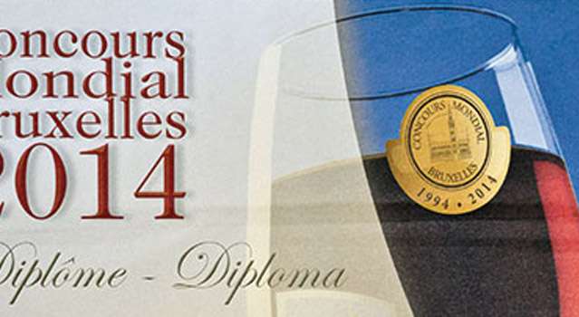 Concours Mondial Bruxelles 2014: Medaglia d’Argento a Taurasi Riserva Vigna Cinque Querce 2006